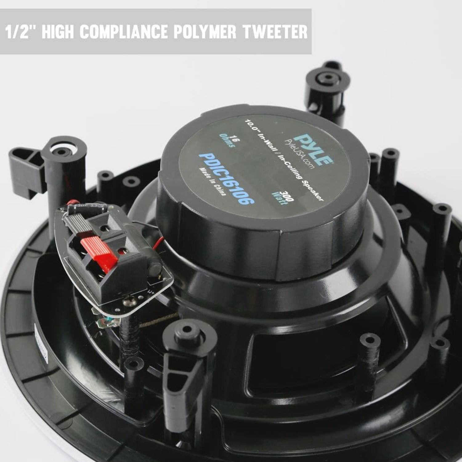 Pyle 10 Inch 300 Watt In Ceiling Wall 2 Way Flush Speaker System Pair(Open Box) - VMInnovations