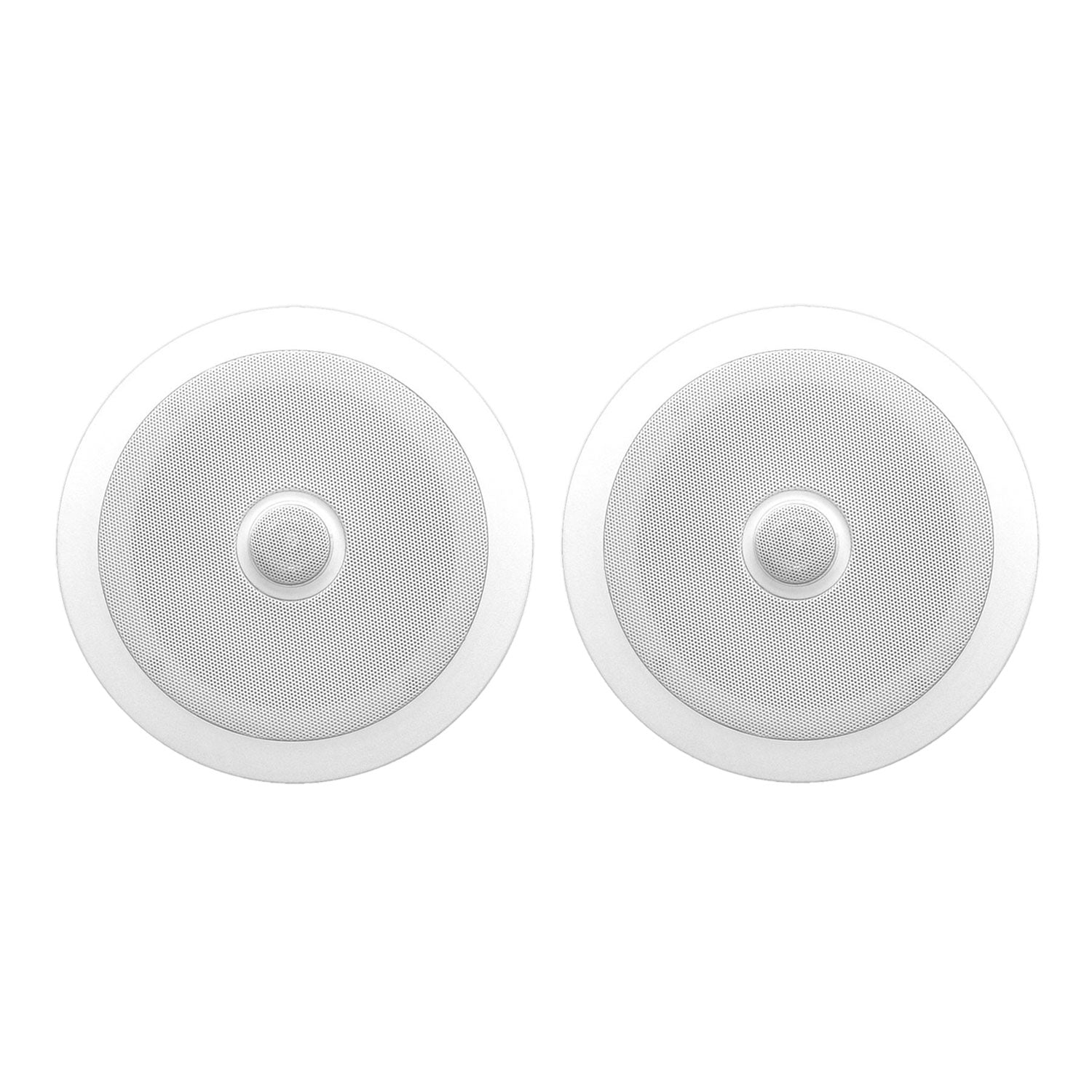 Pyle PDIC60 6.5 Inch 250 Watt 2 Way Round In Wall/Ceiling Home Speakers System - VMInnovations