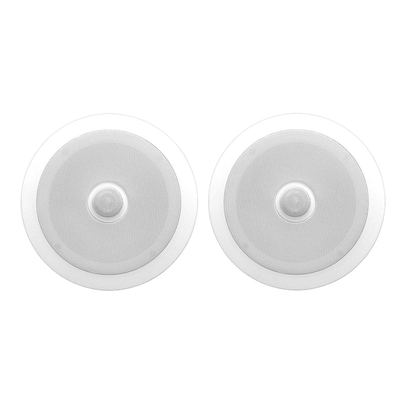 Pyle PDIC60 6.5 Inch 250 Watt 2 Way Round In Wall/Ceiling Home Speakers System