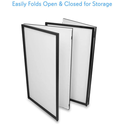 Pyle PDJFAC10 Foldable DJ Front Board Display Booth Cover Screen Scrim Panel - VMInnovations