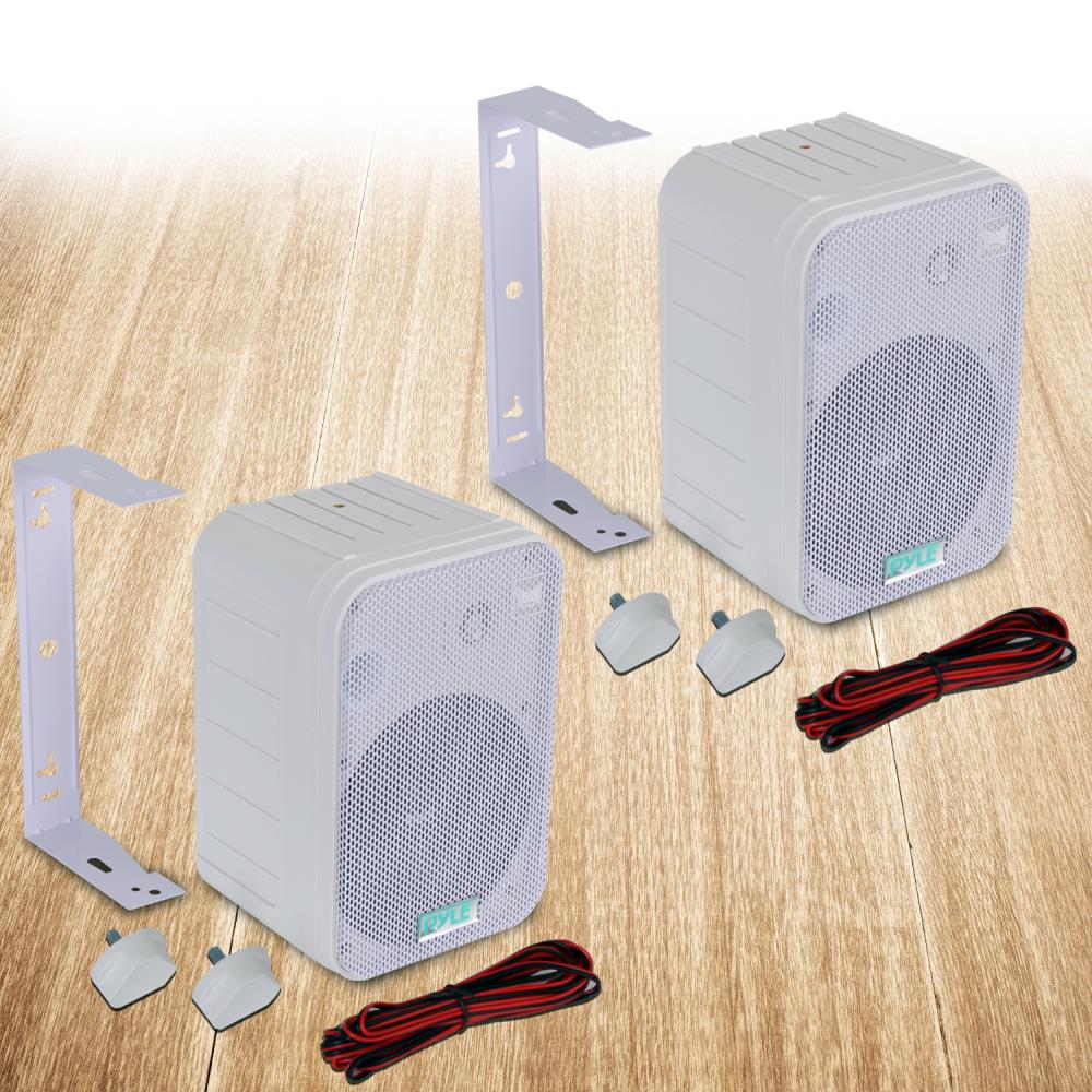 Pyle Home PDWR50W 6.5 Inch 500 Watt Indoor/Outdoor Waterproof Deck Speakers - VMInnovations
