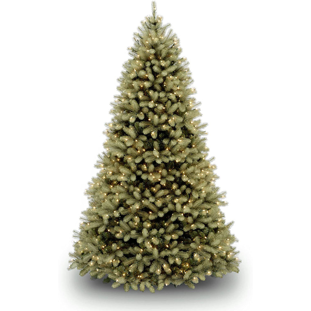 National Tree Company Feel Real 7.5' Prelit Christmas Tree w/ Lights (Used)