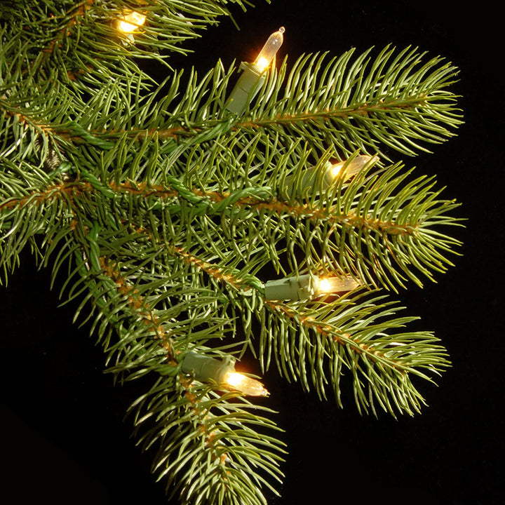 National Tree Company Feel Real 7.5' Prelit Christmas Tree w/ Lights (Used)