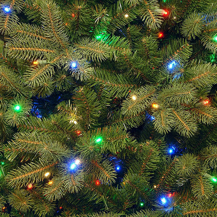 National Tree Company Feel Real 7.5' Prelit Christmas Tree w/ Lights (Used) - VMInnovations