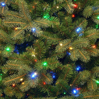 National Tree Company Feel Real 7.5' Prelit Christmas Tree w/ Lights (Used) - VMInnovations