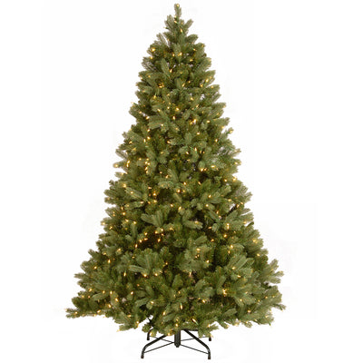 National Tree Company Feel Real 7.5' Prelit Christmas Tree w/ Lights (Open Box) - VMInnovations