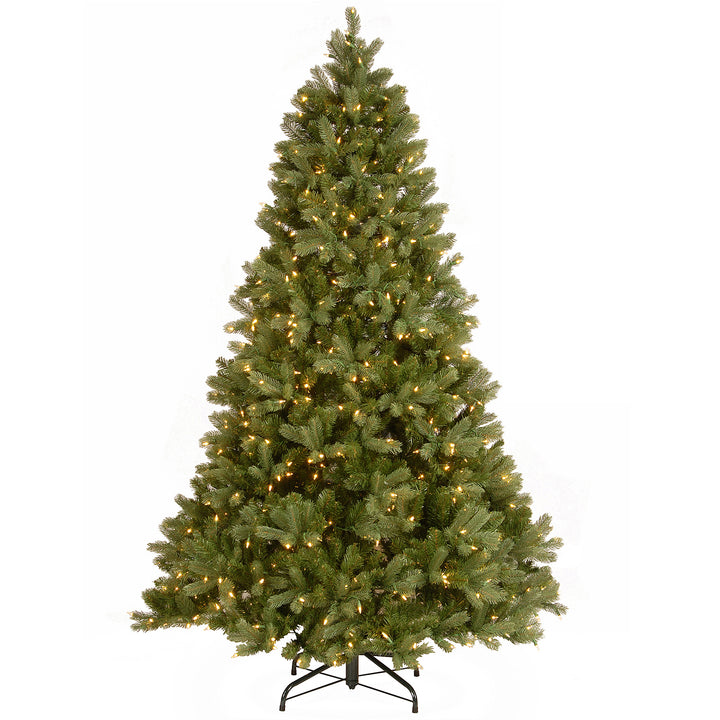 National Tree Company Feel Real 7.5' Prelit Christmas Tree w/ Lights (Open Box)