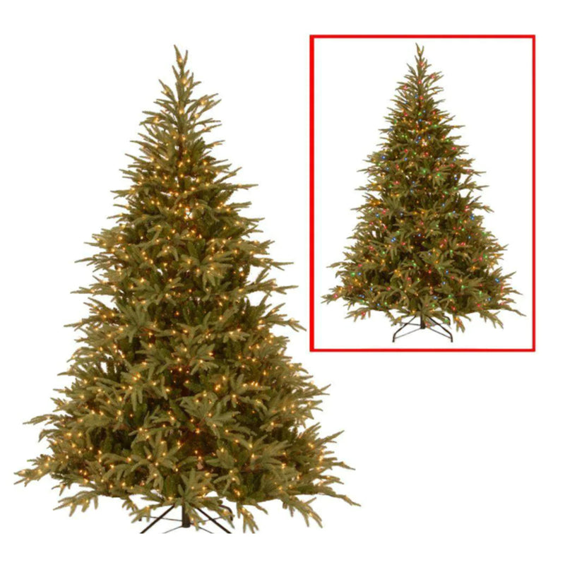 National Tree Company Frasier Grande 7.5 Foot Pre-Lit Artificial Tree (Open Box)