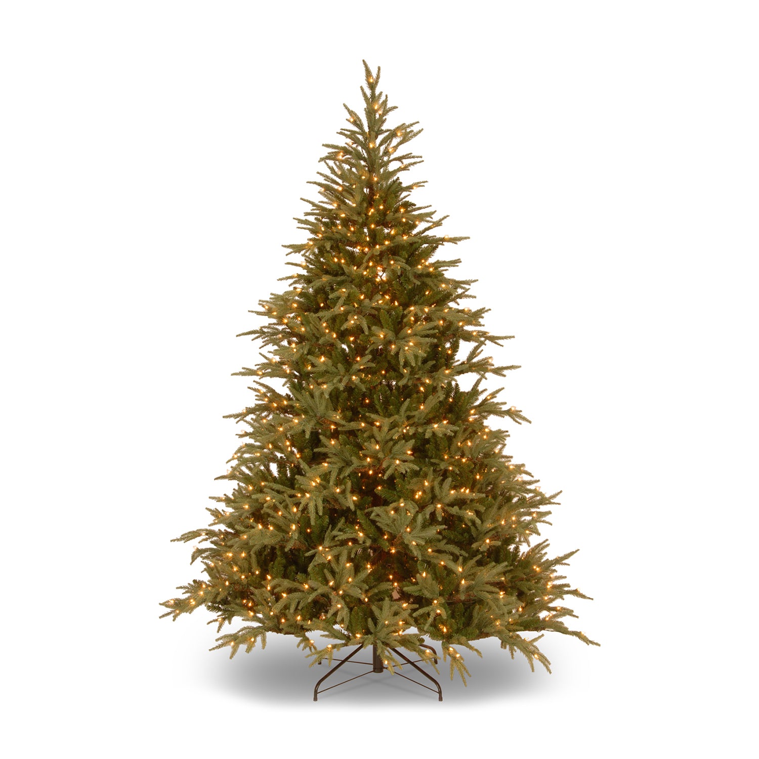 National Tree Company Frasier Grande 7.5 Foot Pre-Lit Artificial Tree (Open Box) - VMInnovations