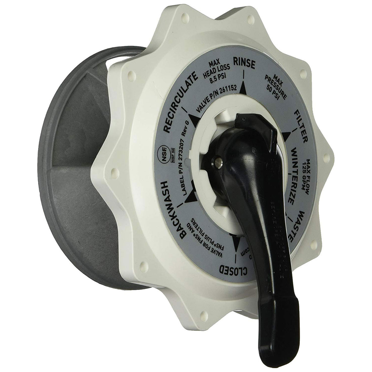 Pentair Hiflow 2" Top Valve Assembly Replacement for Top and Side (For Parts)