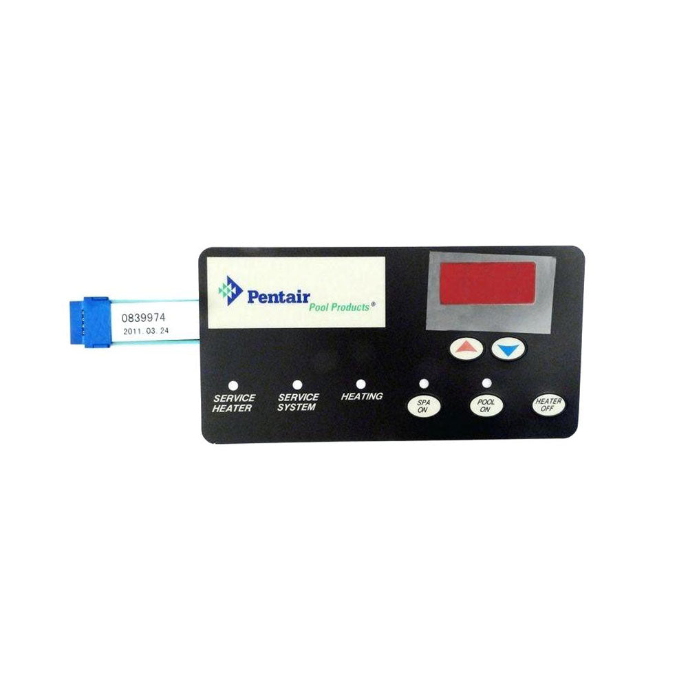 Pentair Switch Membrane Pad Replacement for Pool and Spa Heater System(Open Box)