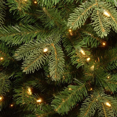 National Tree 7.5" Prescott Slim Pre-Lit Artificial Christmas Tree (Open Box) - VMInnovations