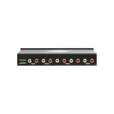 Planet Audio PEQ10 4 Band Half DIN Car Audio Subwoofer Equalizer with Auxiliary