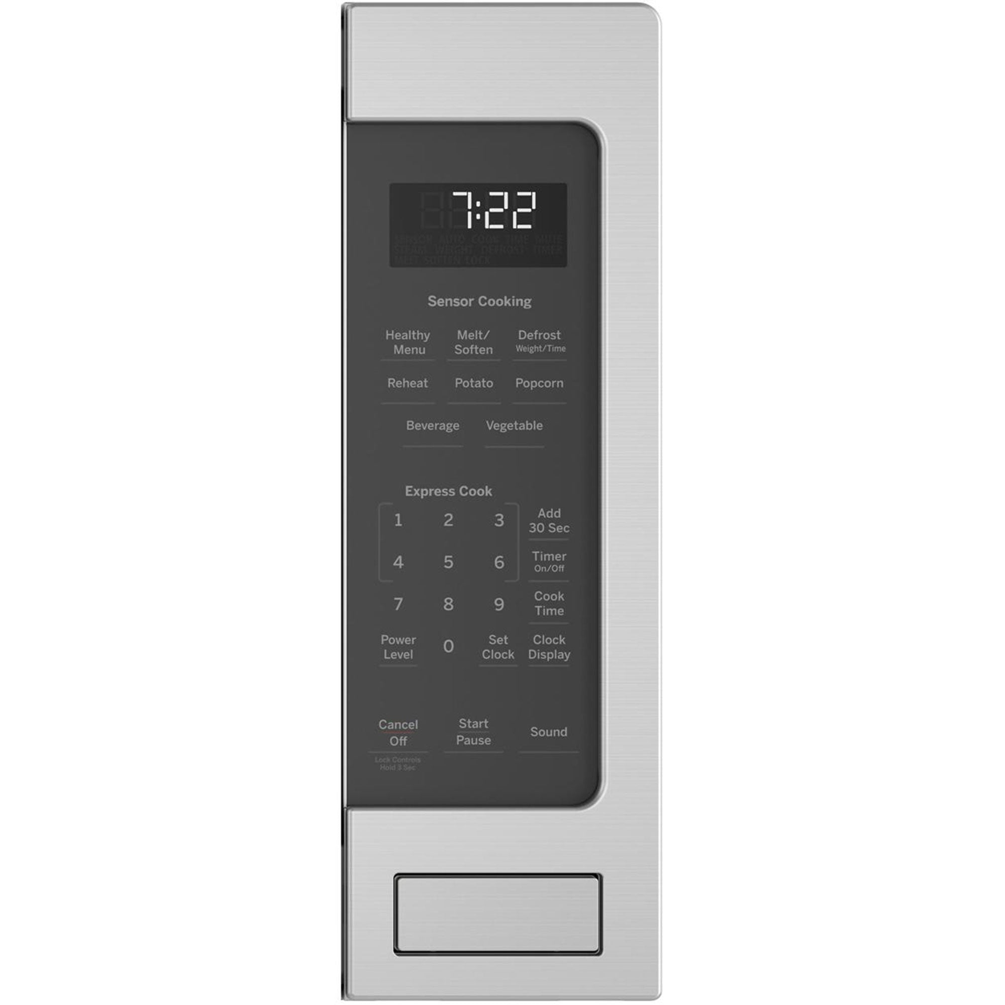 GE Profile 2.2 Cubic Foot Countertop Microwave, Gray  (For Parts) - VMInnovations