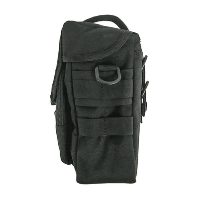 Self Reliance Outfitters Pathfinder MOLLE Pouch Bag with Adjustable Strap, Black