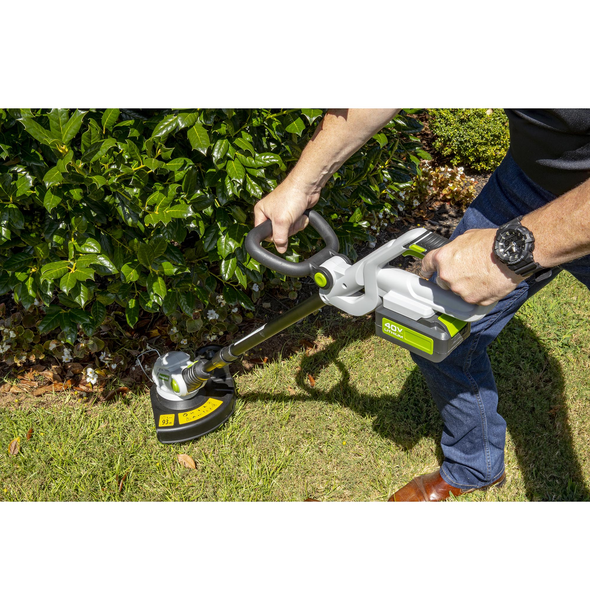 PowerSmith 120 MPH Battery Powered Leaf Blower + String Trimmer and Edger
