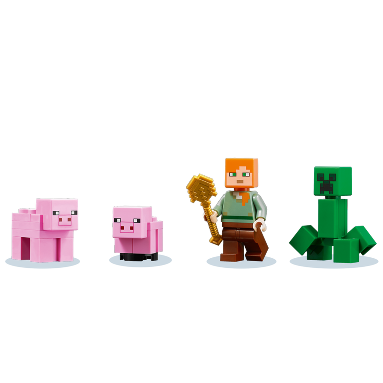 LEGO Minecraft The Pig House Kid's Building Kit Playset (490 Pieces)