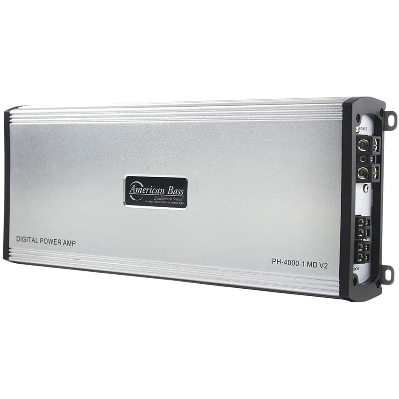 American Bass Micro Class D Technology 4000 Watt Car Audio Amplifier (Open Box)
