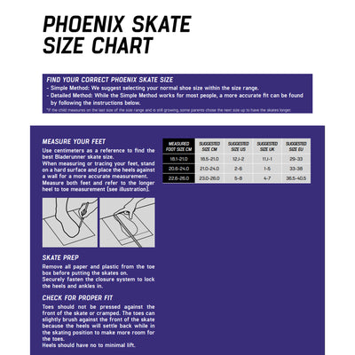 Rollerblade Bladerunner Phoenix Girls Inline Skate, Size 11J - 1 (Open Box)