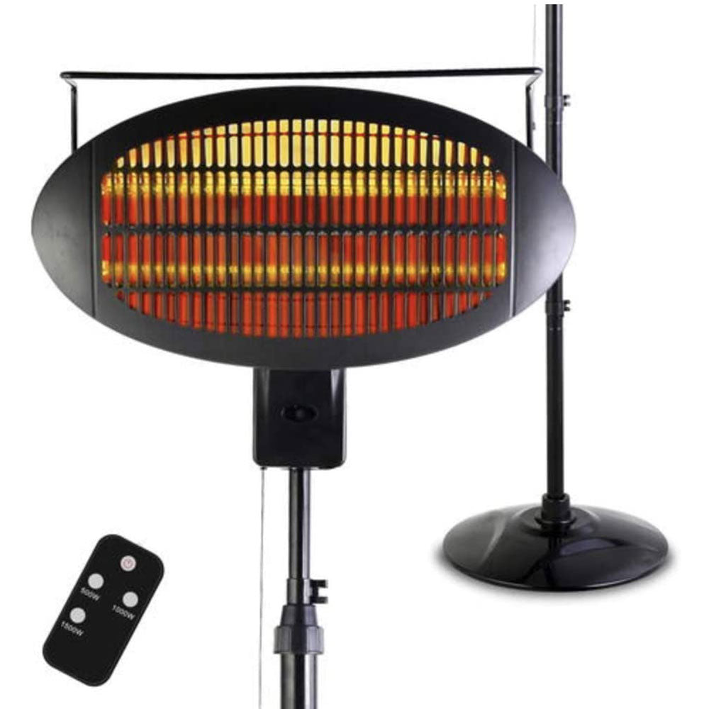 Optimus PHP-1500DIR Infrared Quartz Freestanding Patio Heater (Open Box)