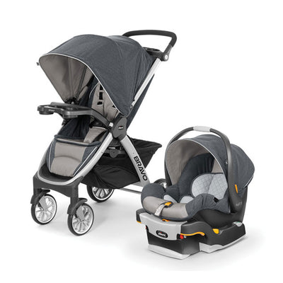 Chicco Bravo Trio Travel System with Stroller and Infant Car Seat (Open Box)