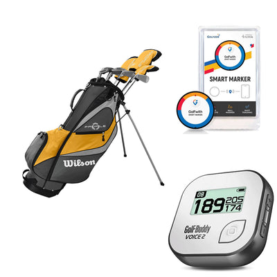 Wilson Profile XD Golf Clubs & Golf Buddy Range Finder & Golfwith Smart Marker