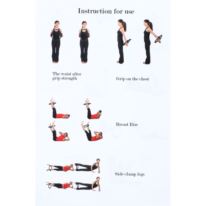 HolaHatha Pilates Ring Cardio Workout Equipment for Weight Loss/Toning (Used)