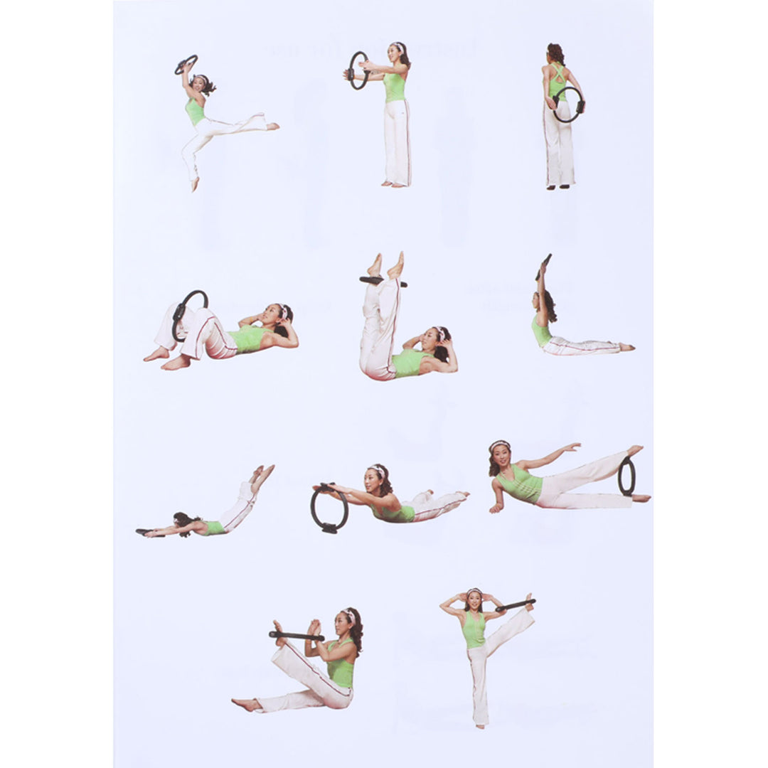 HolaHatha Pilates Ring Cardio Workout Equipment for Weight Loss/Toning (Used)