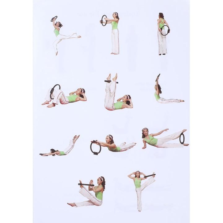 HolaHatha Pilates Ring Cardio Workout Equipment for Weight Loss/Toning (Used)