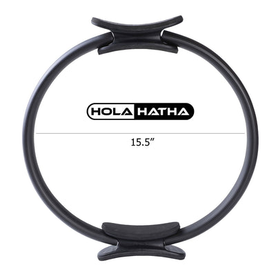 HolaHatha Pilates Ring Cardio Workout Equipment for Weight Loss/Toning (Used) - VMInnovations