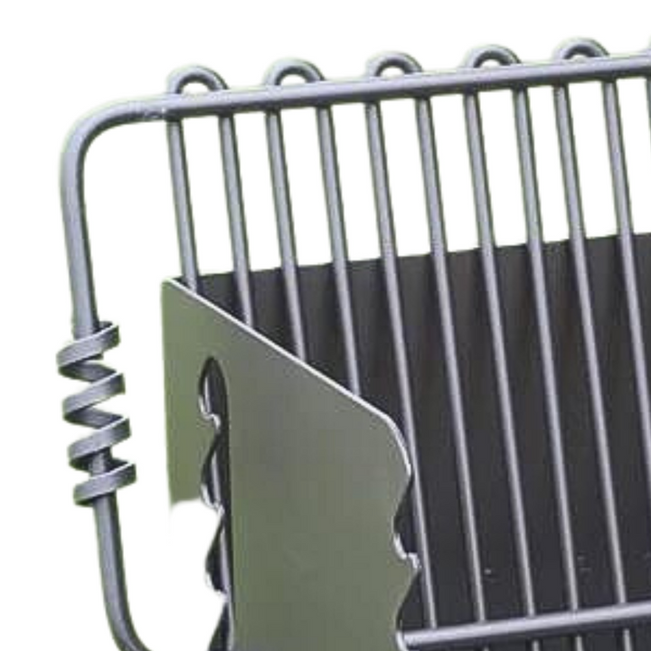 Pilot Rock Park Style Steel BBQ Charcoal Grill and Post, Black (For Parts) - VMInnovations