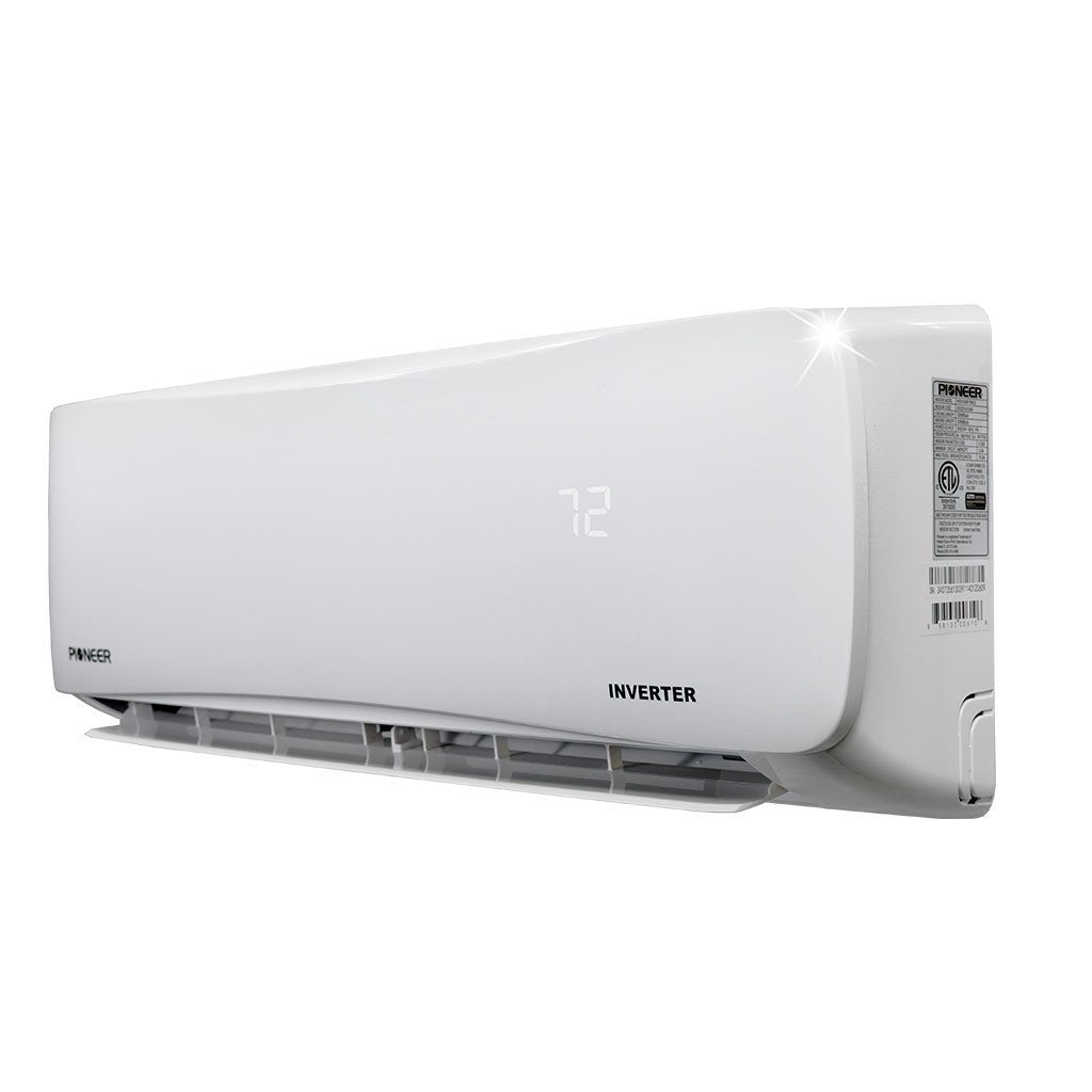 Pioneer 12000 BTU 208/230V Ductless Mini Split Air Conditioner Heat Pump System - VMInnovations