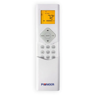 Pioneer 12000 BTU 110/120V Ductless Mini Split Air Conditioner Heat Pump System - VMInnovations