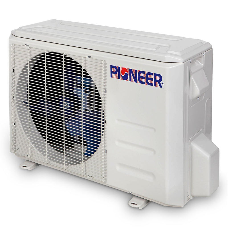 Pioneer 9000 BTU Ductless Wall Mount Mini Split Air Conditioner Heat Pump System