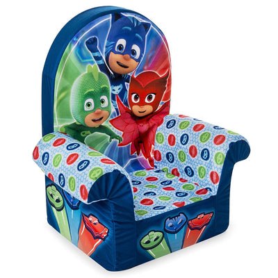 Marshmallow Furniture Comfy Foam Toddler Chair Kids Furniture, PJ Masks (Used)