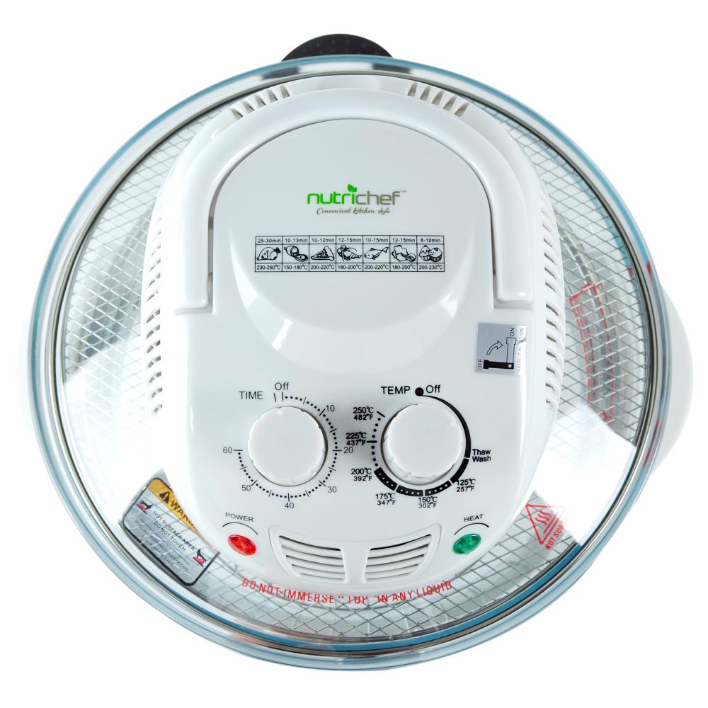NutriChef Halogen 13 Quart Oven Air Fryer/Infrared Convection Cooker (2 Pack)