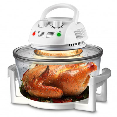NutriChef Halogen 13 Quart Oven Air Fryer/Infrared Convection Cooker (2 Pack)