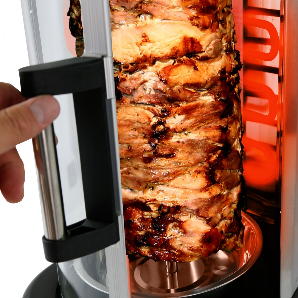 NutriChef Kitchen Countertop Rotisserie Toaster Oven Cooker w/ Rack (For Parts) - VMInnovations
