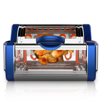 NutriChef 22 Qt Kitchen Countertop Rotisserie Grill Toaster Oven Cooker (4 Pack)