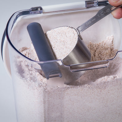 Progressive International Plastic ProKeeper Flour Container, 1 Piece (Open Box)