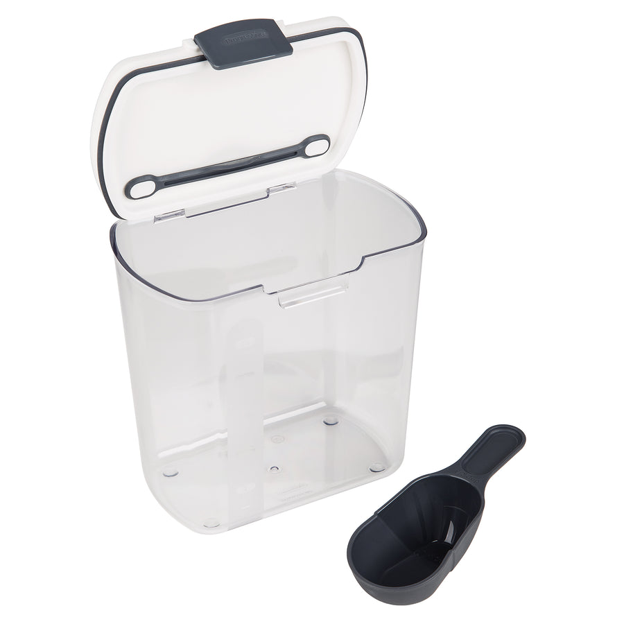 PrepWorks Plastic ProKeeper Grain Storage Container, 1 Piece, Clear (Open Box) - VMInnovations
