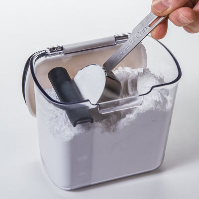Progressive International Plastic Powdered Sugar ProKeeper Container (2 Pack)