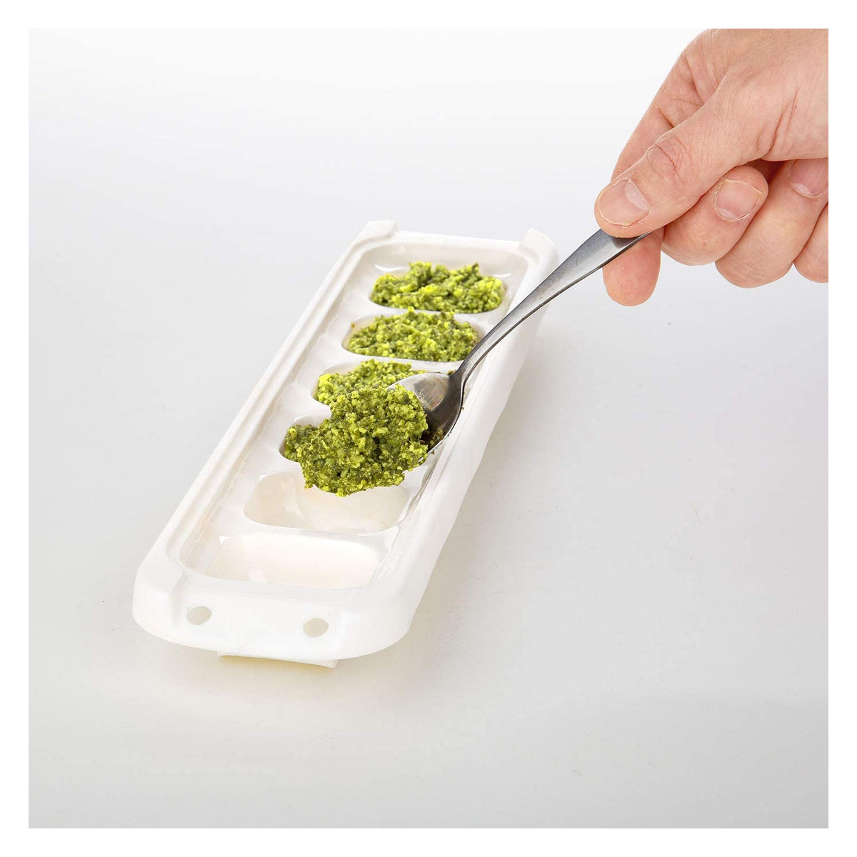 Prepworks Freezer Pods 2 Tablespoon Food Storage Trays, Set of 2, Blue/White