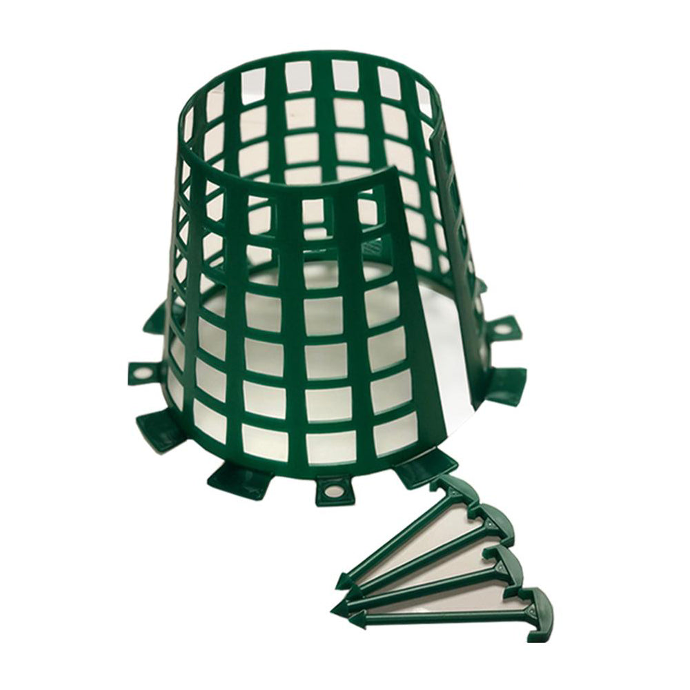 Plant Knight Tree Trunk Guard Protector for Garden Protection, 6 Pack (Green) - VMInnovations