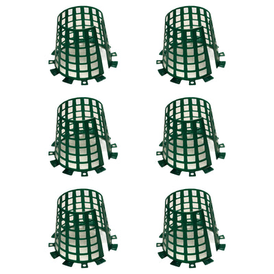 Plant Knight Tree Trunk Guard Protector for Garden Protection, Green (12 Pack)