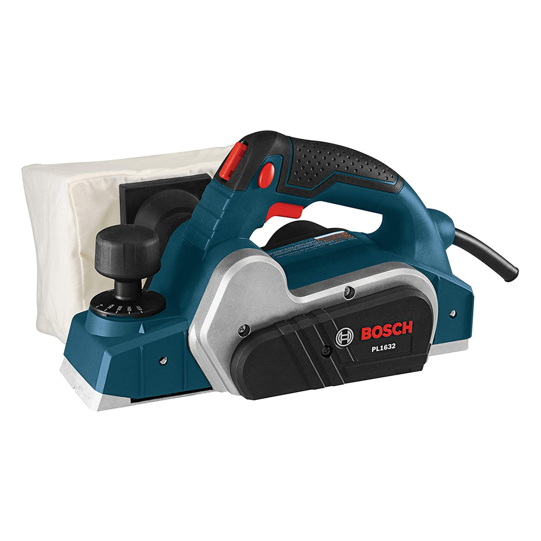 Bosch 3-1/4 Inch Planer Kit w/ a 6.5 Amp Motor & Carrying Case, Blue (Open Box) - VMInnovations