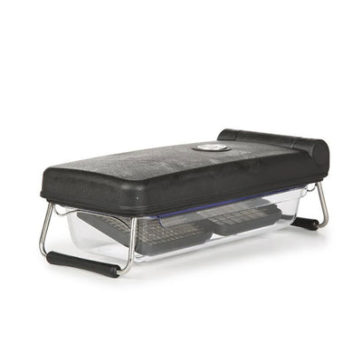 PL8 PL8-1605 Professional Chopper with 3 Cutting Styles and Removable Bin, Black