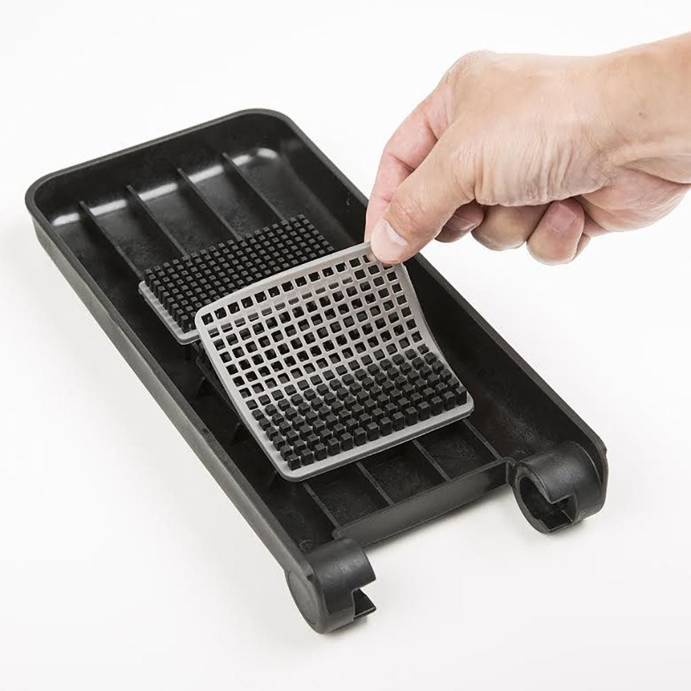PL8 PL8-1605 Professional Chopper with 3 Cutting Styles and Removable Bin, Black