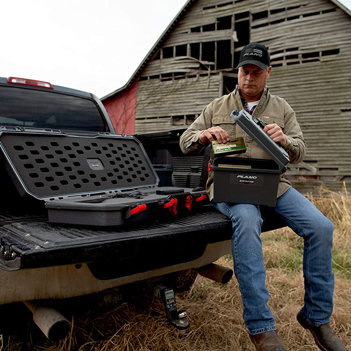 Plano PLA11842R 44 Inch AW2 Contoured All Weather Rifle Shotgun Storage Gun Case - VMInnovations
