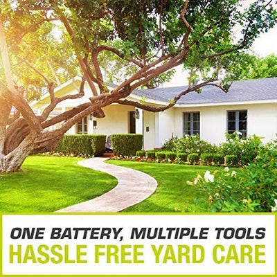 PowerSmith 120 MPH Battery Powered Leaf Blower + String Trimmer and Edger